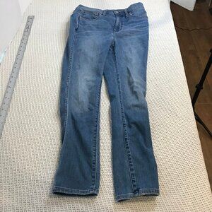 MADEWELL WOMENS SKINNY CROP JEANS SIZE 24